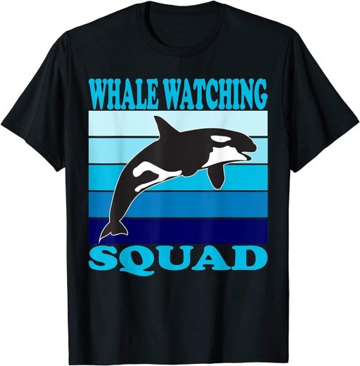 Whale watching Squad T-Shirt